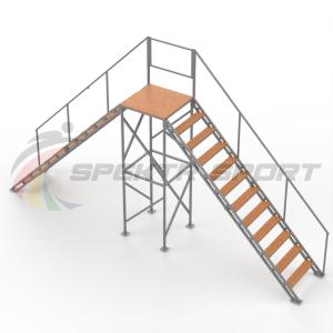 Купить ОКД Сквозная лестница в Кирсе 