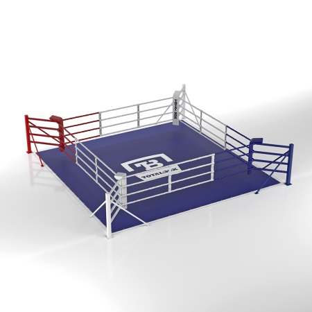 Купить Ринг боксерский напольный Totalbox на упорах 5х5м в Кирсе 