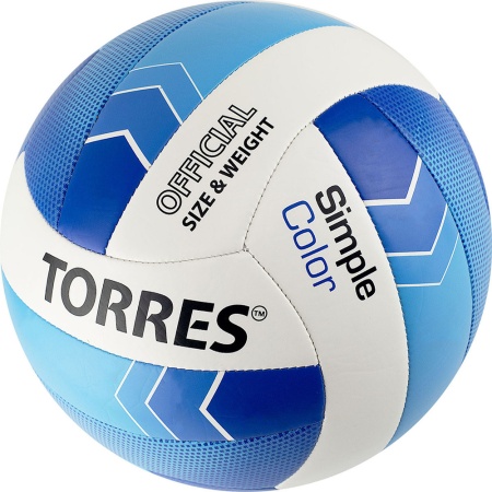 Купить Мяч волейбольный Torres Simple Color любительский р.5 в Кирсе 